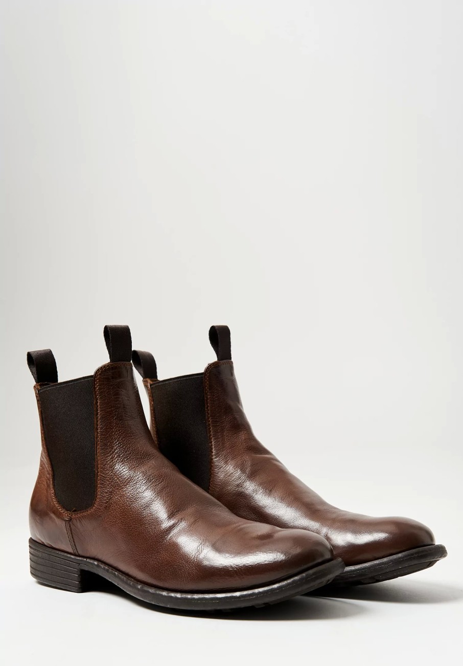 Officine Creative Boots | Leather Calixte Ignis T. Boots In Cigar Brown