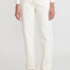 Closed Denim | Cotton Denim Briston Relaxed-Fit Jean In Creme Off White