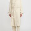 A Tentative Atelier Coats & Dusters | Oversized Elastic Coat In Sand Natural