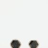 Miranda Hicks Earrings | Sterling Silver Garnet Little Mineral Earrings