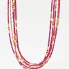 Greig Porter Necklaces | 18K, 5-Strand Ruby Necklace