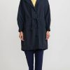 Casey Casey Coats & Dusters | Hooded ''Stanley'' Parka In Ink Blue