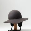 Horisaki Design & Handel Hats | Easy Burnt Rabbit Soft Wide Brim Hat In Grey