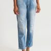 Closed Denim | Pedal Pusher Distressed Jeans In Vintage