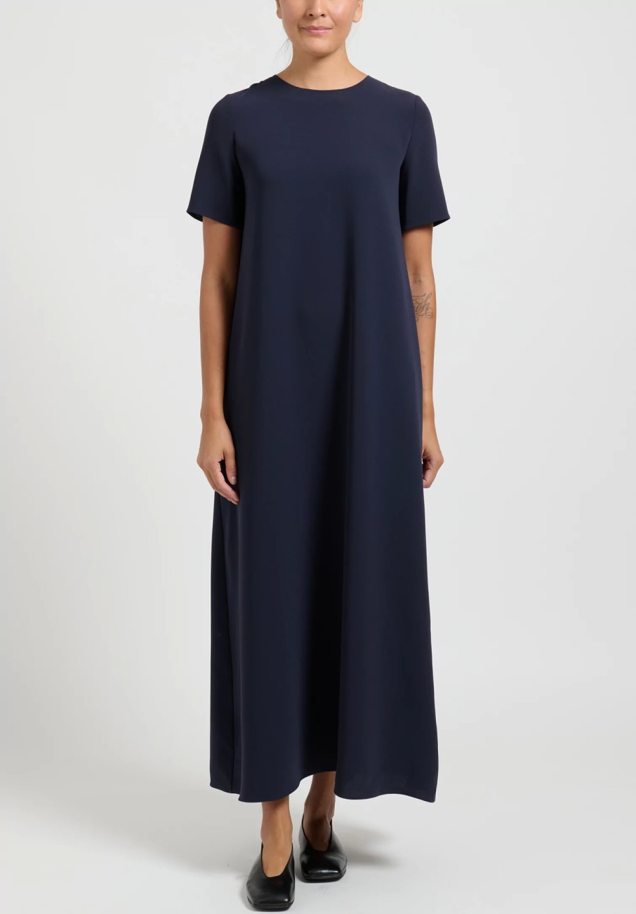 The Row Dresses | Robi Dress In Blue Navy