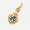 Denise Betesh Pendants | 22K, Gray Sapphire And Diamond Pendant