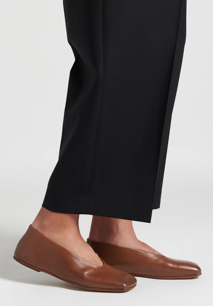 Marsèll Shoes | Spatolona Ballerina Slip-On In Walnut Brown