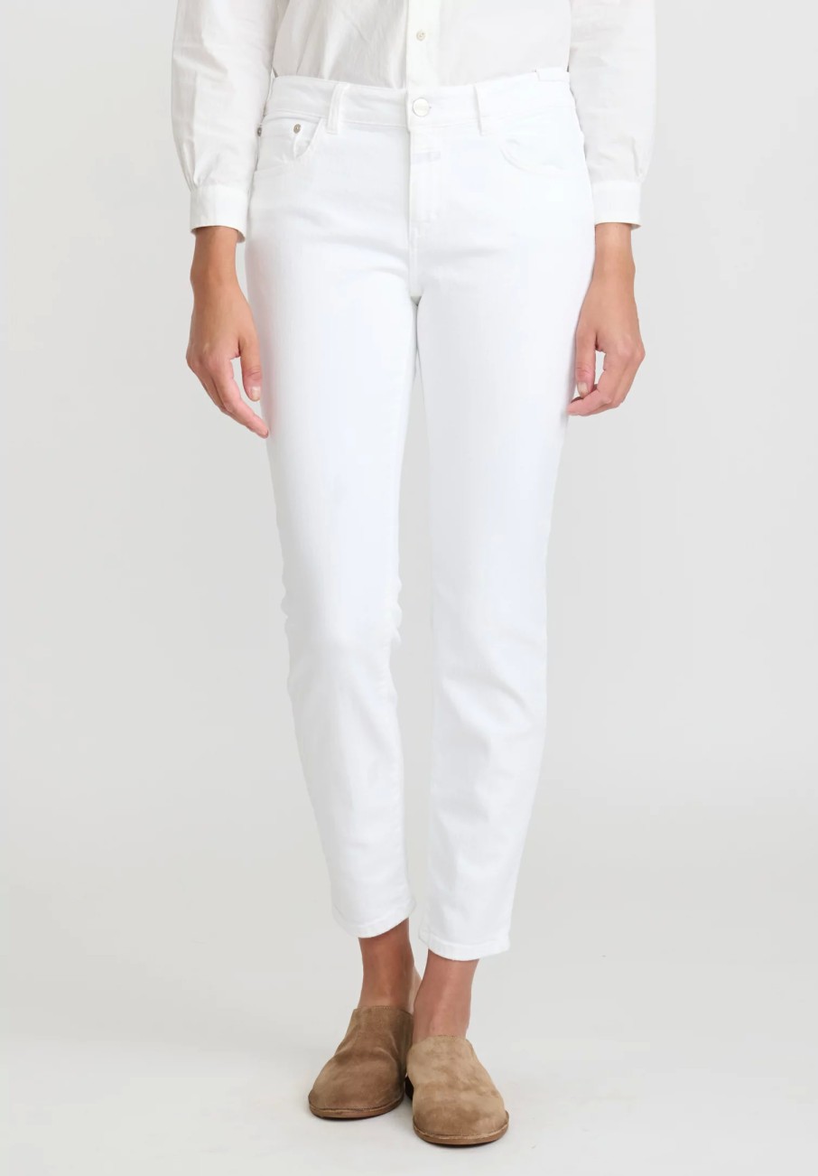 Closed Denim | Baker Mid-Rise Jeans In White