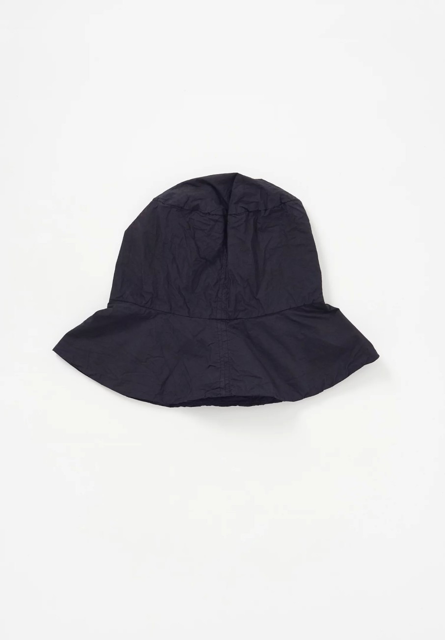 Album di Famiglia Hats | Tissue Cotton Hat In Black