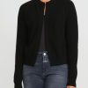 Frenckenberger Knitwear | Cashmere Mini Cardigan In Black