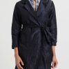 Daniela Gregis Jackets | Washed Silk Punto Mirta Jacket In Blu Navy