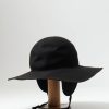 Horisaki Design & Handel Hats | Easy Burnt Rabbit Soft Wide Brim Hat In Black