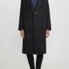 Umit Unal Coats & Dusters | Hand-Stitched Double Breasted Wool Coat In Brown & Black Check