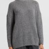 Kaval Knitwear | Cashmere And Sable Loose Knit Sweater In Grey Tweed