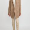 Wommelsdorff Knitwear | Hand Knit Cashmere & Silk Ava Cardigan In Caramel Camel Brown