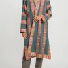 Mehmet Cetinkaya Decorative Coats | Embroidered ''Lakai'' Coat In Green & Red