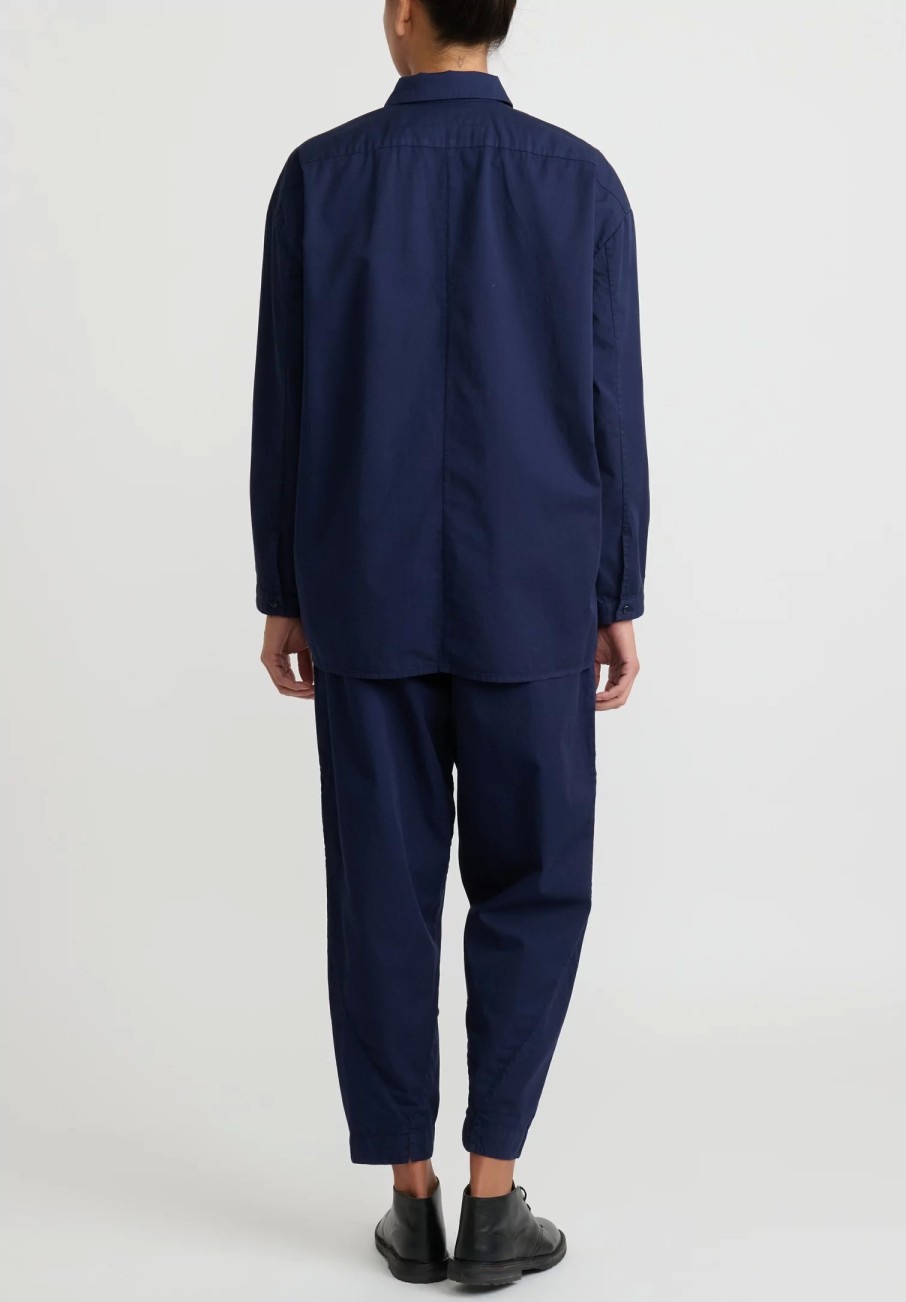 Toogood Pants | Cotton ''Acrobat'' Trouser In Indigo Blue