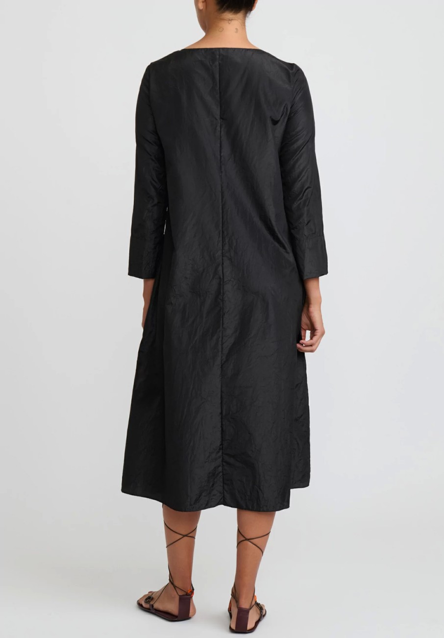 The Row Dresses | Silk Martha Dress In Black