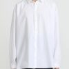 Toogood Shirts & Blouses | Draughtsman Cotton Poplin Shirt In Chalk White