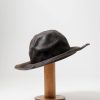 Horisaki Design & Handel Hats | Hard Burnt Rabbit Wrinkled Brim Hat In Grey