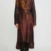 Masnada Coats & Dusters | Oversized Weld Duster In Copper & Black