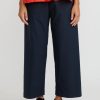 Daniela Gregis Pants | Cotton Pigiama Fondo Stretto Pants In Blue