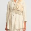 A Tentative Atelier Jackets | Hemp Linen & Hand Smocked Joely Jacket In Beige