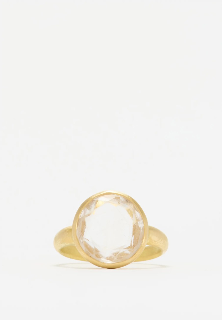 Pippa Small Rings | 18K, Kristallos Greek Crystal Ring