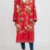 Péro Decorative Coats | Silk Hand-Embroidered And Beaded Poppy Coat From The Archives