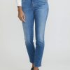 Closed Denim | Skinny Pusher High-Rise Jeans In Mid Blue