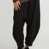 Rundholz Dip Pants | Drop Crotch Jogger Pant In Black