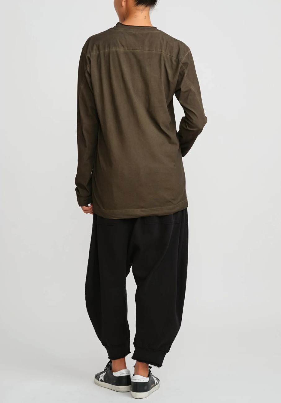 Rundholz Dip Pants | Drop Crotch Jogger Pant In Black