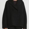 Boboutic Knitwear | Felted, Knit Short Coat In Black