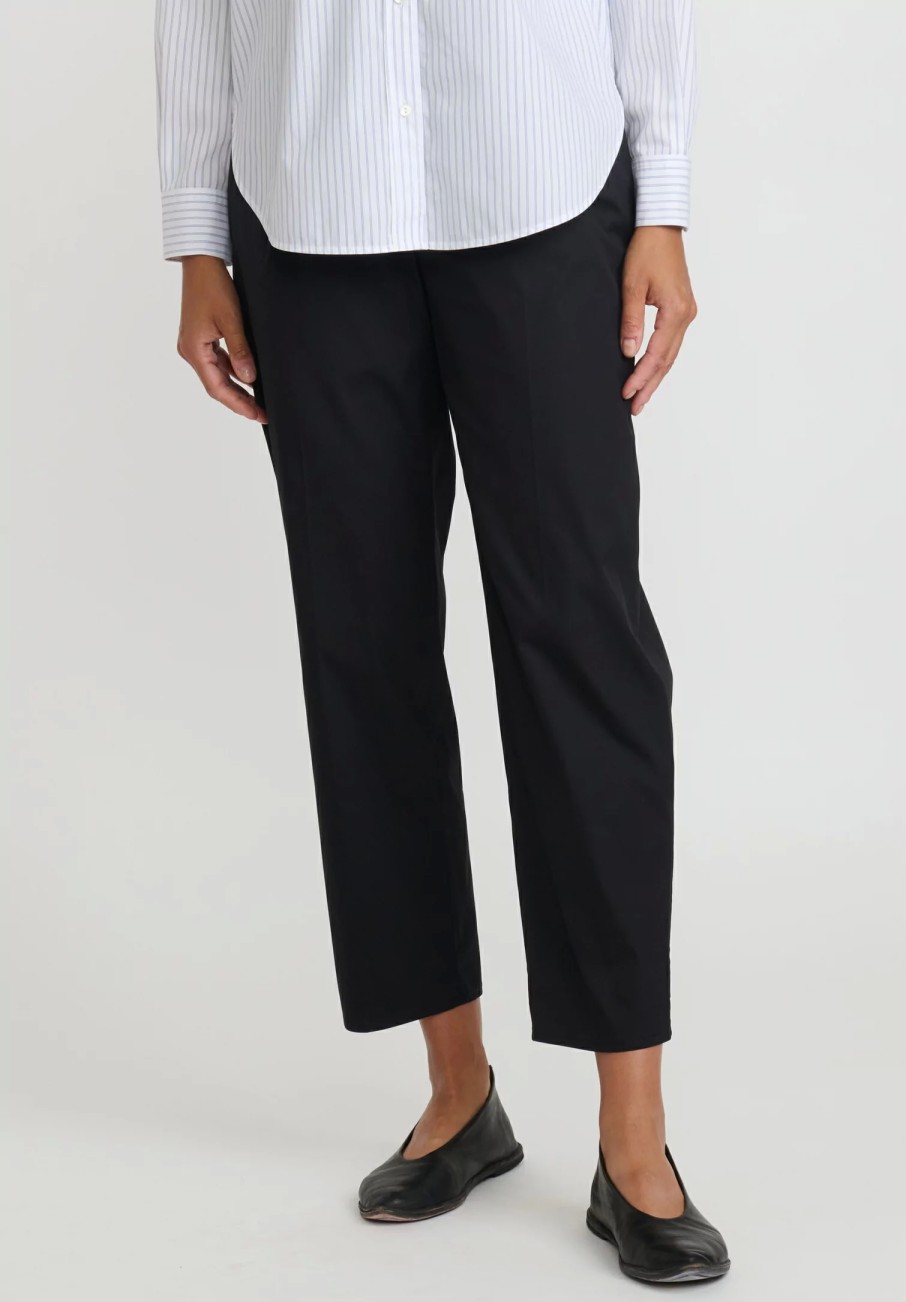 Antonelli Pants | Stretch Cotton Roubaix Pants In Nero Black