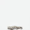 TAP by Todd Pownell Rings | Platinum, Diamond Wavy Eternity Band