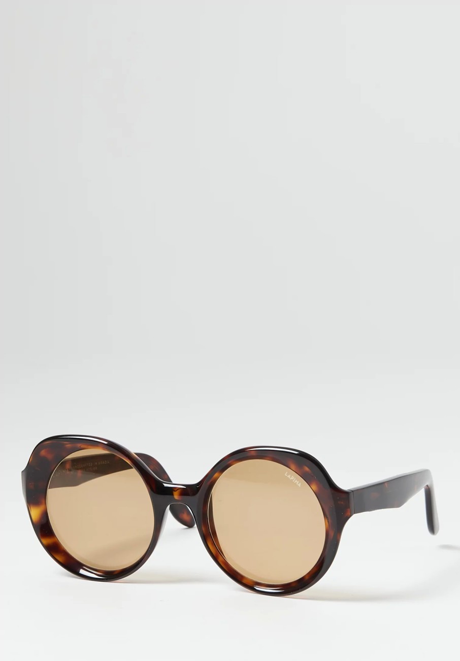 Lapima Sunglasses | Carlota Sunglasses In Havana Brown Vintage