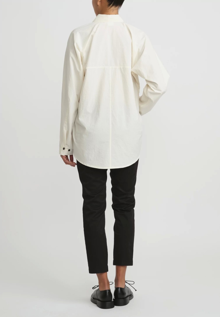 Jan-Jan Van Essche Shirts & Blouses | Organic Kinari Cotton & Hemp Shirt In Natural