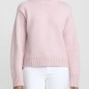 Jil Sander Knitwear | Cashmere High Neck Sweater In Soft Pink