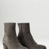 Officine Creative Boots | Suede Sherry Boot In Light Cachemire Grey