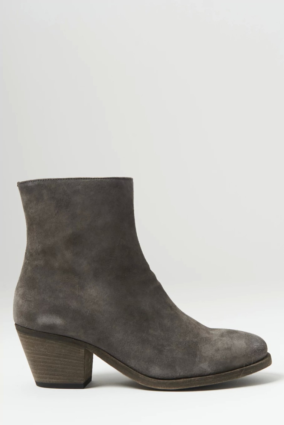 Officine Creative Boots | Suede Sherry Boot In Light Cachemire Grey