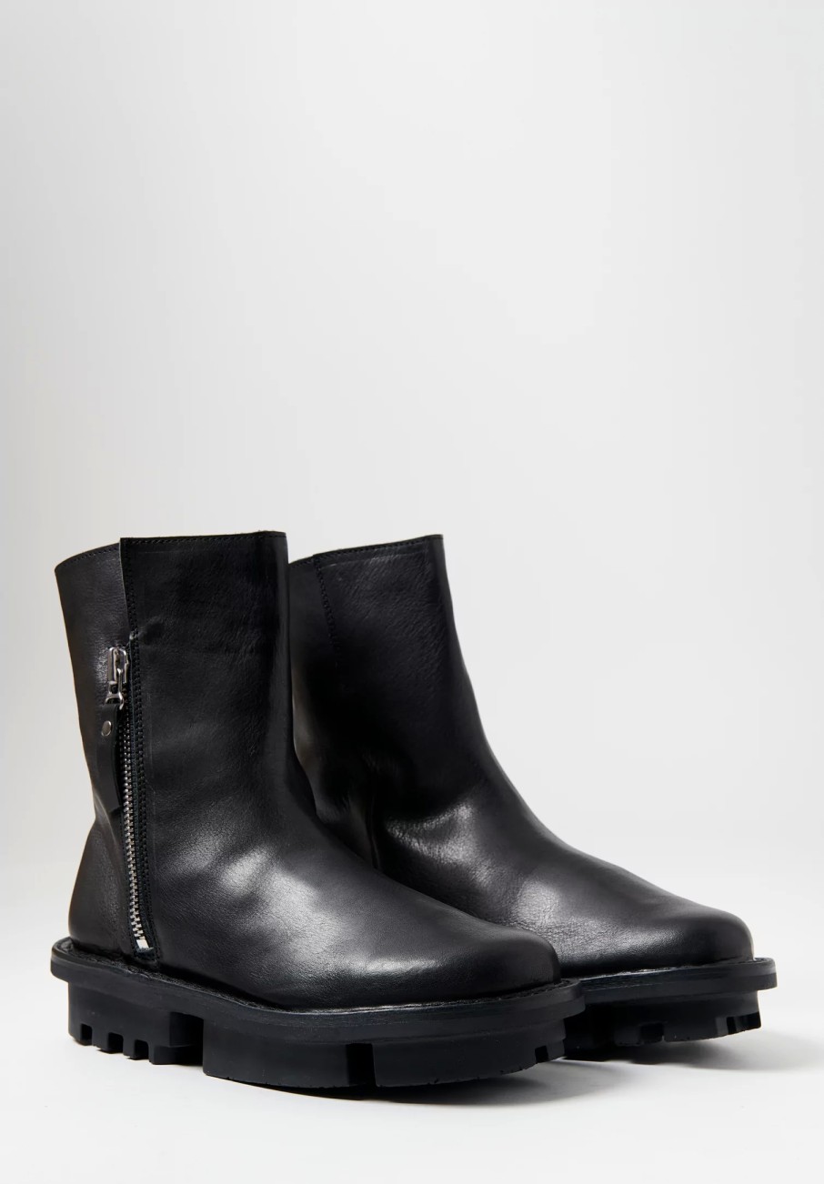 Trippen Boots | Deer Ankle Boot In Black