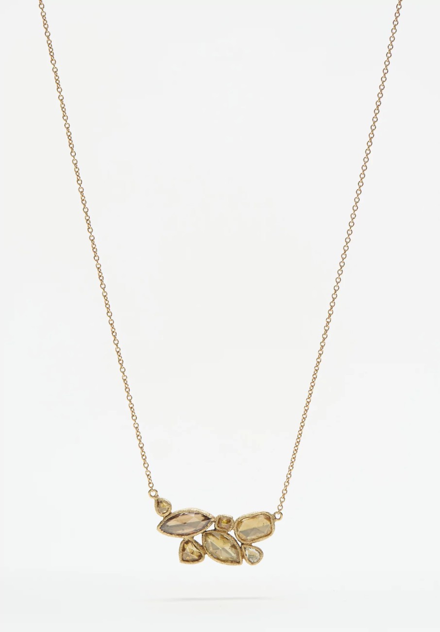 TAP by Todd Pownell Necklaces | 18K, Rose Cut Diamond And Gold Necklace