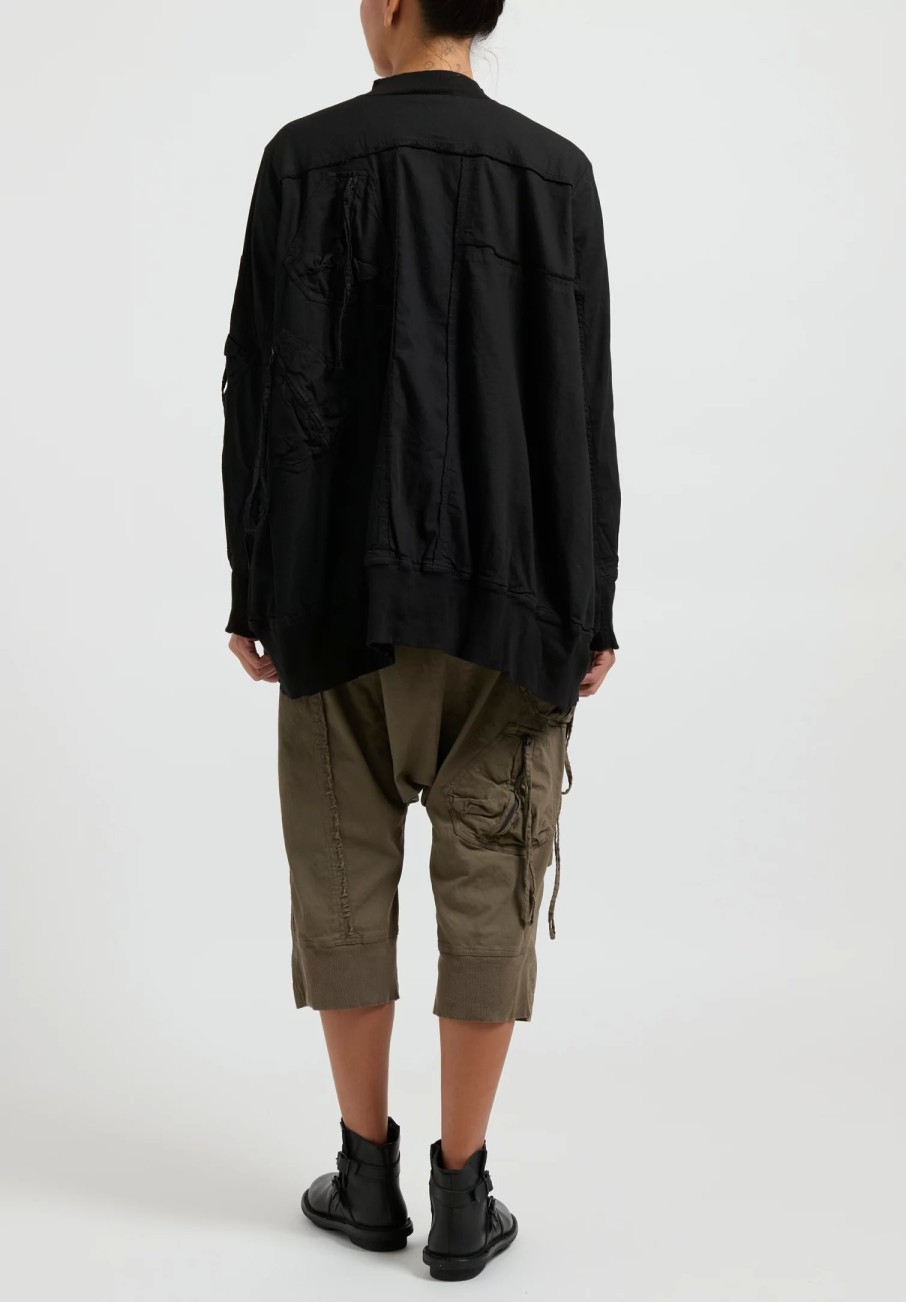 Rundholz Dip Jackets | Patch & Pocket Jacket In Black