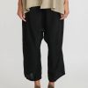 Rundholz Pants | Drop Crotch Straight Leg Pants In Black