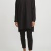 Jan-Jan Van Essche Shirts & Blouses | Organic Cotton & Hemp Long Shirt In Black