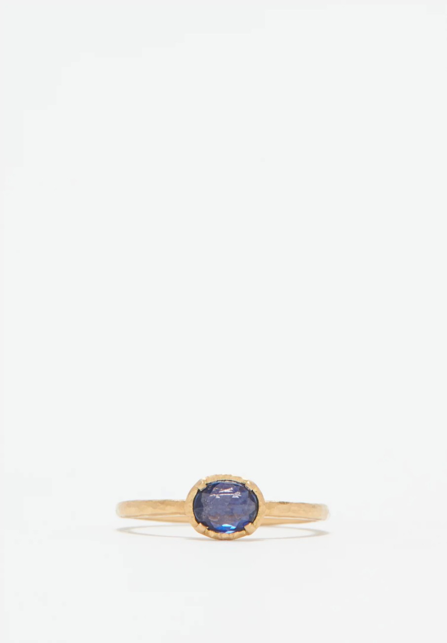 Yasuko Azuma Rings | 18K, Blue Sapphire Ring