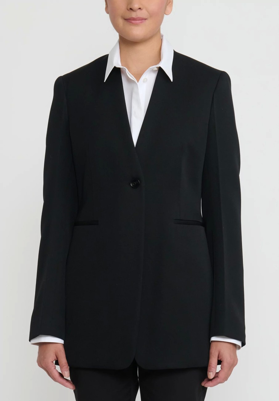 Jil Sander Jackets | Wool Tailored Blazer In Black