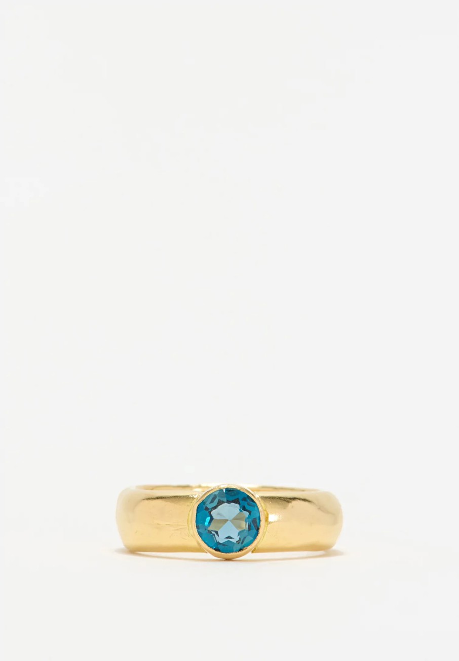 Greig Porter Rings | 18K, Blue Sapphire Ring