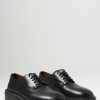 Marsèll Shoes | Leather Lace Up Nasello Derby In Nero Black