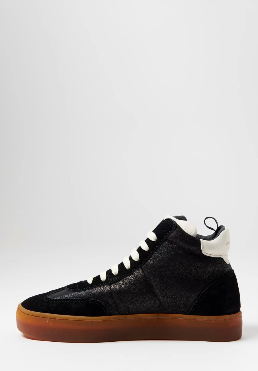 Officine Creative Sneakers | Kombined Oliver Sneaker In Black & White